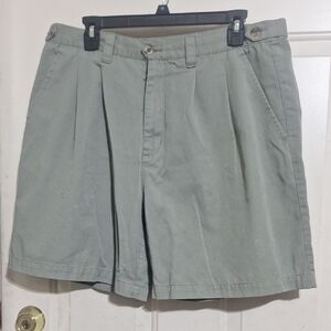 Flawed Puritan Men's Greenish Shorts Size 34